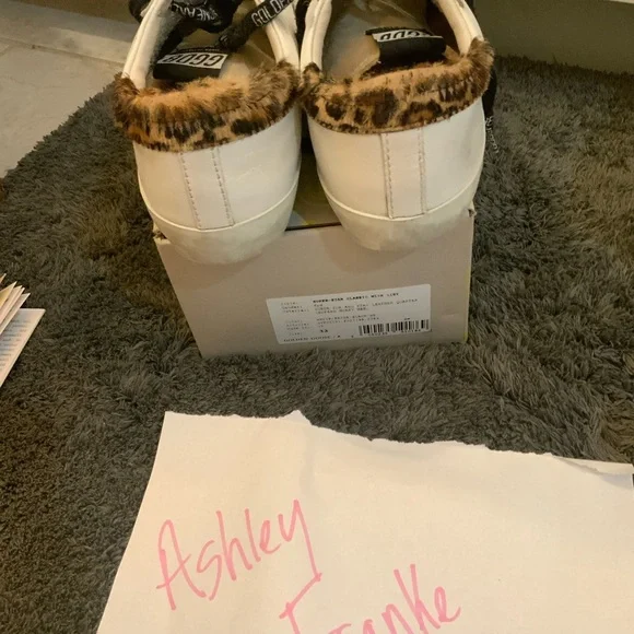 Golden Goose Kids Leopard Superstars - Picture 3 of 3